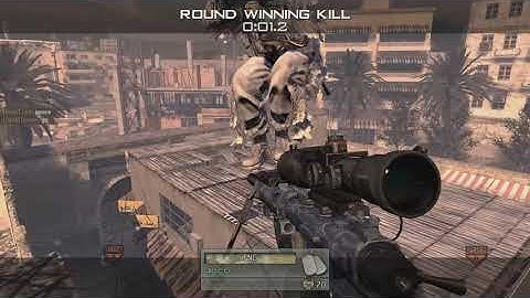 10 Minutes of MW2 IW4X Trickshotting