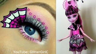 Monster High's Draculaura Exchange Doll Makeup Tutorial