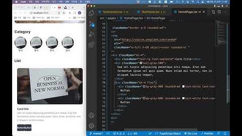 Tailwind CSS 34 실습: 버튼 위치 조정하기