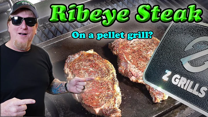 Ribeye Steak cooked on a pellet grill? Z Grills YES!