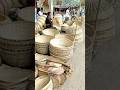 Bamboo household items sold in local markets of Bangladesh