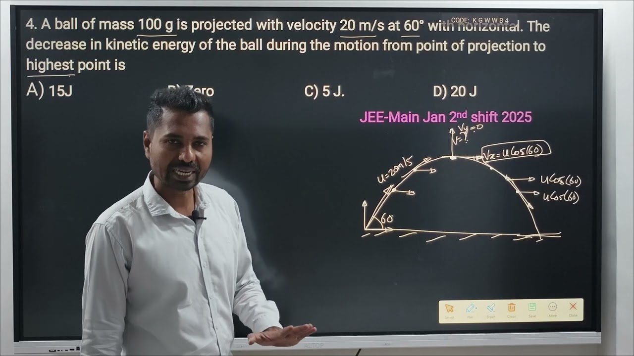 A block of mass 2 kg is attached to one end of a massless spring whose other end is fixed at the wal