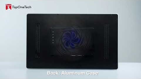 21.5,23.8,27 inch  Open Frame Touch Screen Monitors with External Acrylic Led Bar. www.toponetech.cn