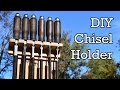 How to Make a DIY Toolboard Chisel Holder - Quick Scrap Wood Project How to Make a DIY Toolboard Chisel Holder - Quick Scrap Wood Project