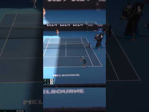 Nadal et son terrible coup droit long de ligne après 25 échanges #shorts #short