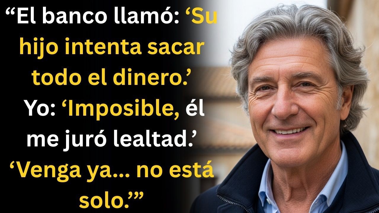 El banco avisó: ‘Su hijo llegó y quiere todo… y no está solo