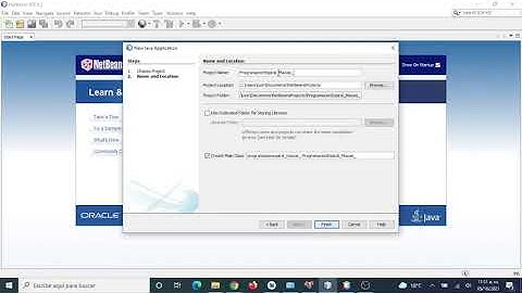 Clase1 JAVA,  crear nuevo proyecto en Netbeans 8.2