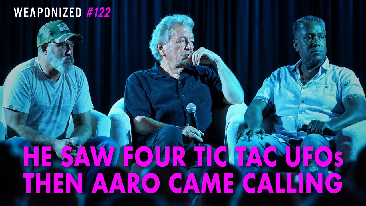 He Saw Four TIC TAC UFOs - Then AARO Came Calling