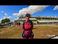 Claire's tandem parachute jump highlights