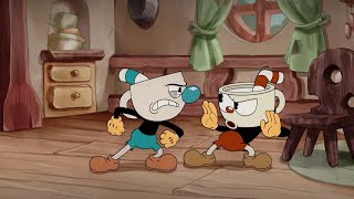 The Cuphead Show: Cuphead and Mugman fights over ice cream