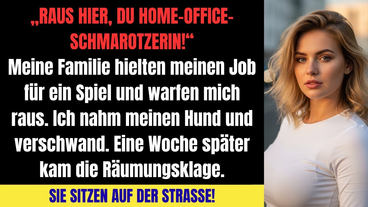 Rausgeworfen? Kein Problem! Ich habe das Haus verkauft und du wirst nicht glauben, was dann geschah.