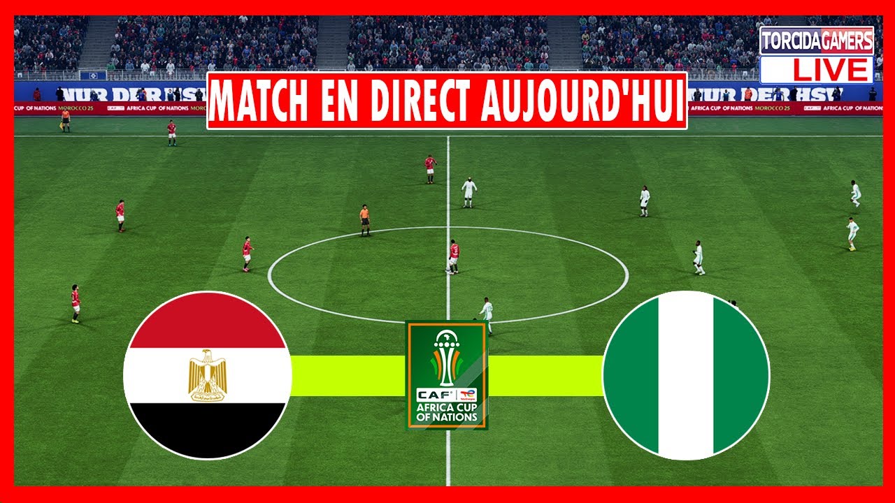 🔴 EN DIRECT: Égypte vs Nigéria 🔴 AFCON 2025/2026 - 3ème place ⚽ Match Aujourd’hui Simulation