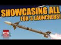 War thunder dev  showcasing all aircraft that are getting the fox3s  a test with all missiles