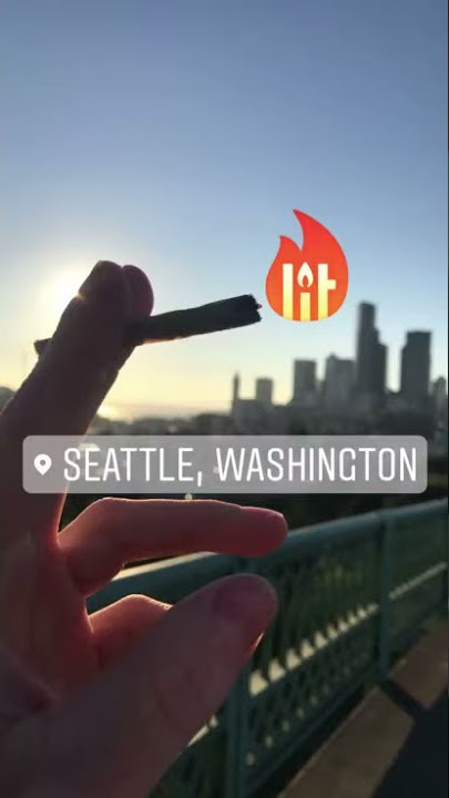 IG STORY: Smoking Weed at Amazon.com's original HQ headquarters in Seattle 🔥
