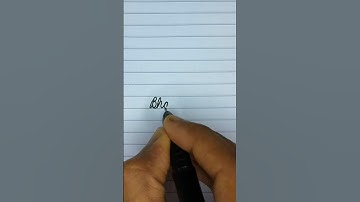 ✉️ Comment Your Name/ Writing NAMES In Cursive Writing ✍️📝 #shorts #name #cursivewriting