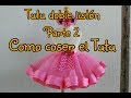 DIY Como hacer un Tutu con doble liston ~ Como coser el Tutu ~ Parte 2 de 3