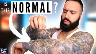 How to TREAT A PEELING TATTOO | Tips, Tricks & Healing Experience