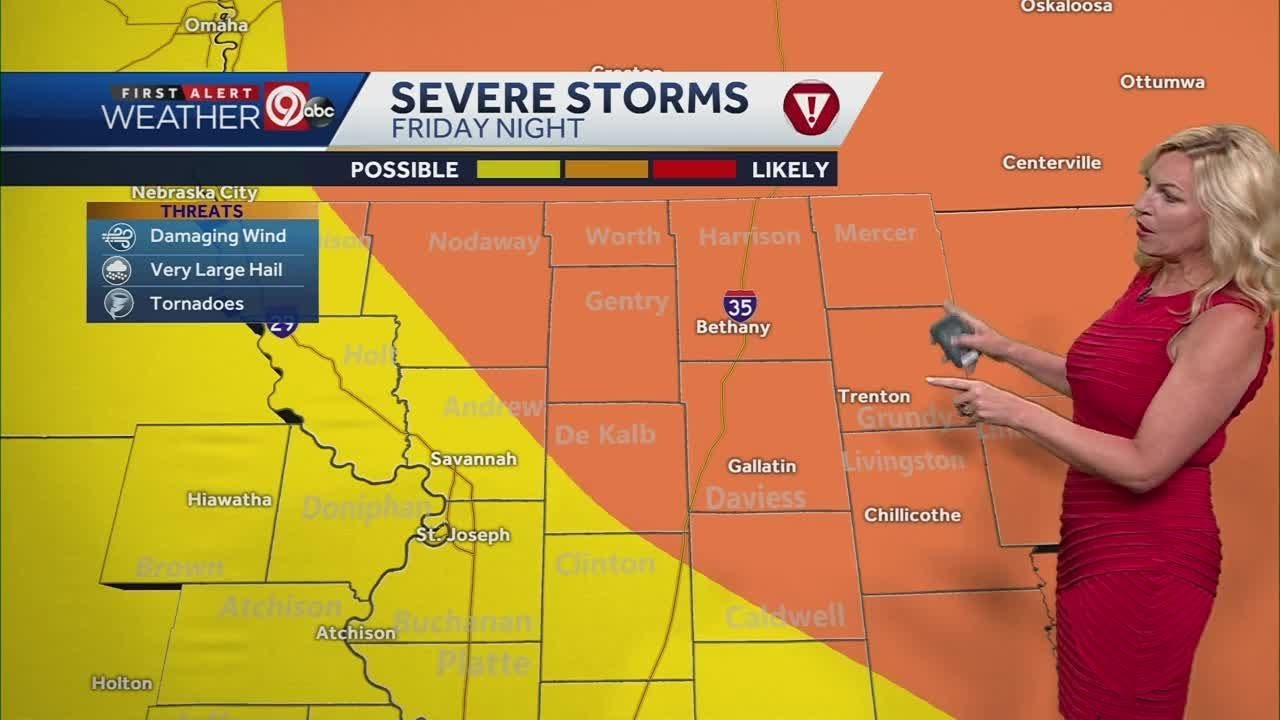 Severe thunderstorms possible Friday night, Saturday in Kansas City ...