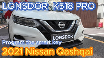 2021 NISSAN QASHQAI Adding Smart Key by K518PRO
