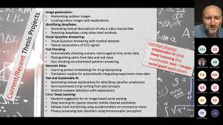 Machine Learning and Data Science Thesis Proposal 18 October 2021