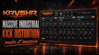 KRVSHR — Massive Industrial Kick Distortion | Hardcore Plugin