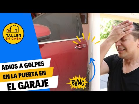 Crea tu protector de puertas de carro #proteccion #hogar #parqueadero
