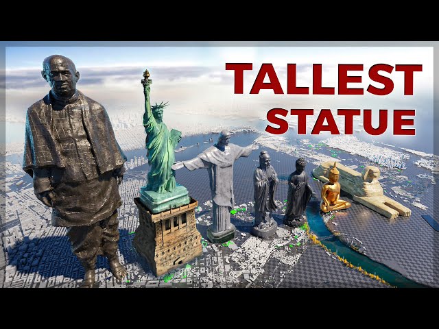 ◄ Tallest statue size comparison ► 3d animation class=