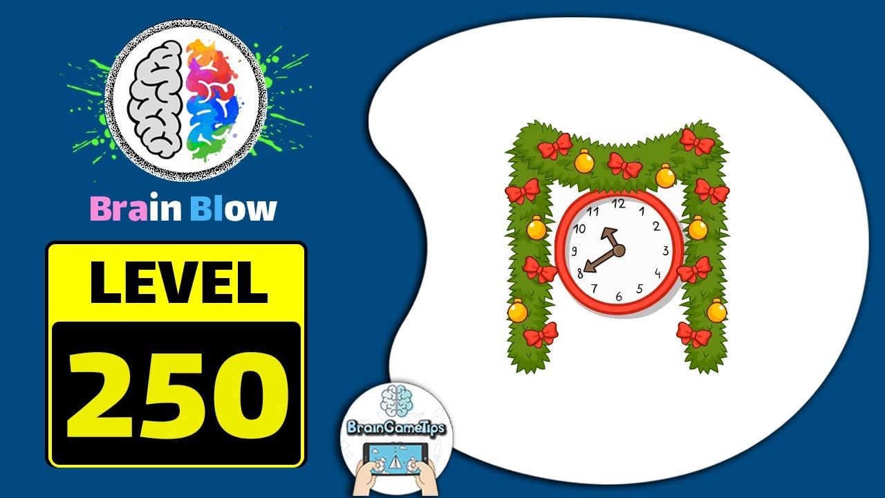 Brain Blow: Genius IQ Test - Level 250 Make It New Year Answer