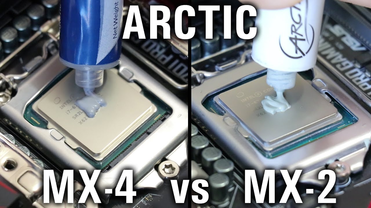 Arctic MX-4 vs MX-2 What's the difference? 