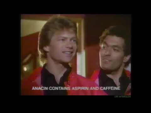 1990 Anacin Pain Relief Medicine Commercial - Paramedic Cures Headache