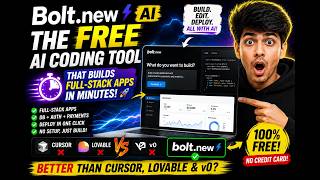 Bolt.new AI The FREE AI Coding Tool That Builds Full-Stack Apps in Minutes! 🚀🔥 Better Than Cursor?? screenshot 5