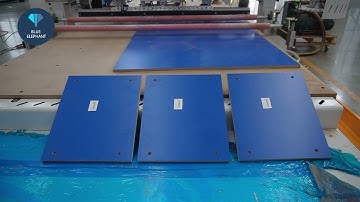 ELE2137 ATC CNC Nesting Machine with auto labelling, loading and unloading test video for Kosovo cli