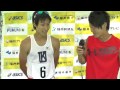 20150809 県民スポーツ祭 一男800m優勝ｲﾝﾀﾋﾞｭｰ