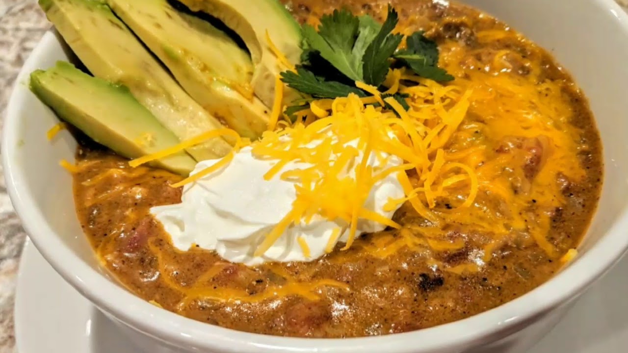 Best Keto Chili Ever! YouTube
