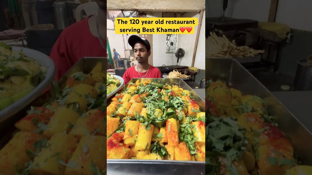 Authentic ♥️ Gujarati Snacks at Chandravilas Restaurant 