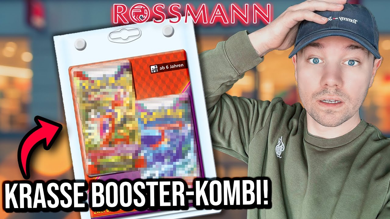 DIESE Booster-Auswahl von ROSSMANN hat mich ÜBERRASCHT! | Pokémon Opening