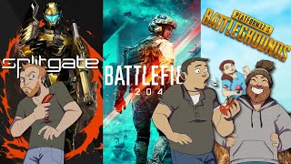 Let's Play Splitgate and Battlefield 2042 and PUBG Community Customs - SPLITFIELD 2042!