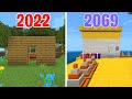 Minecraft 2022 vs 2069 memes | Minecraft house modern