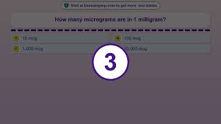 How many micrograms are in 1 milligram
