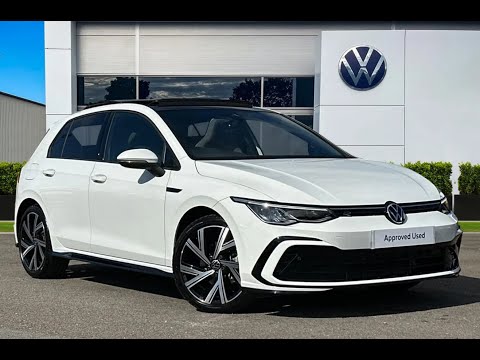 golf8 RラインWhite Volkswagen Golf サンルーフ付き golf8 RラインWhite Volkswagen Golf サンルーフ付き
