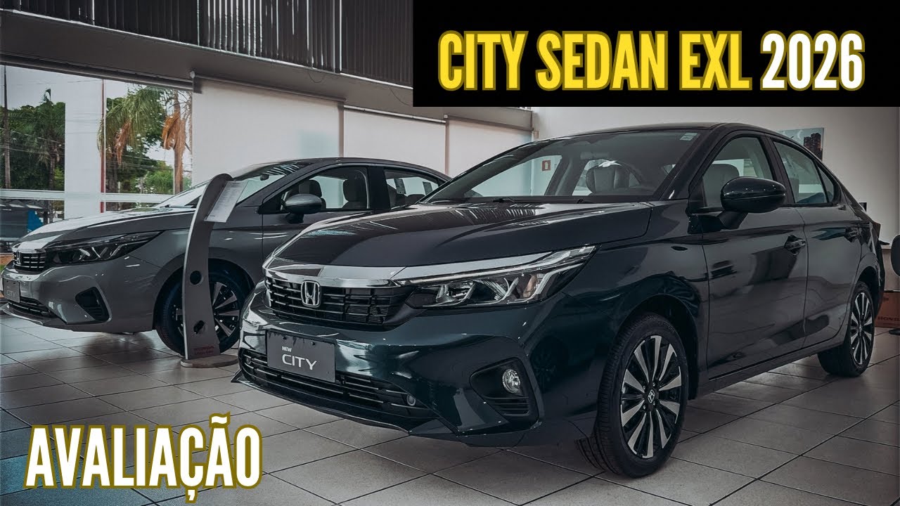 Avaliação Novo Honda City Sedan Exl 2026 Em Detalhes