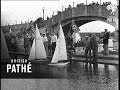 Model yacht racing at fleetwood 1937