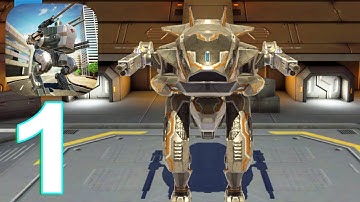 Mech Wars Online Robot Battle Gameplay Walkthrough Part 1 (IOS/Android)