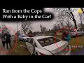 Suspect Leads Officers on Pursuit with a Baby in the Car!