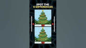 Spot 6 Differences #challenge #dop2 #mindbendingquiz #braintrippin #logic  #quiz #solve #games