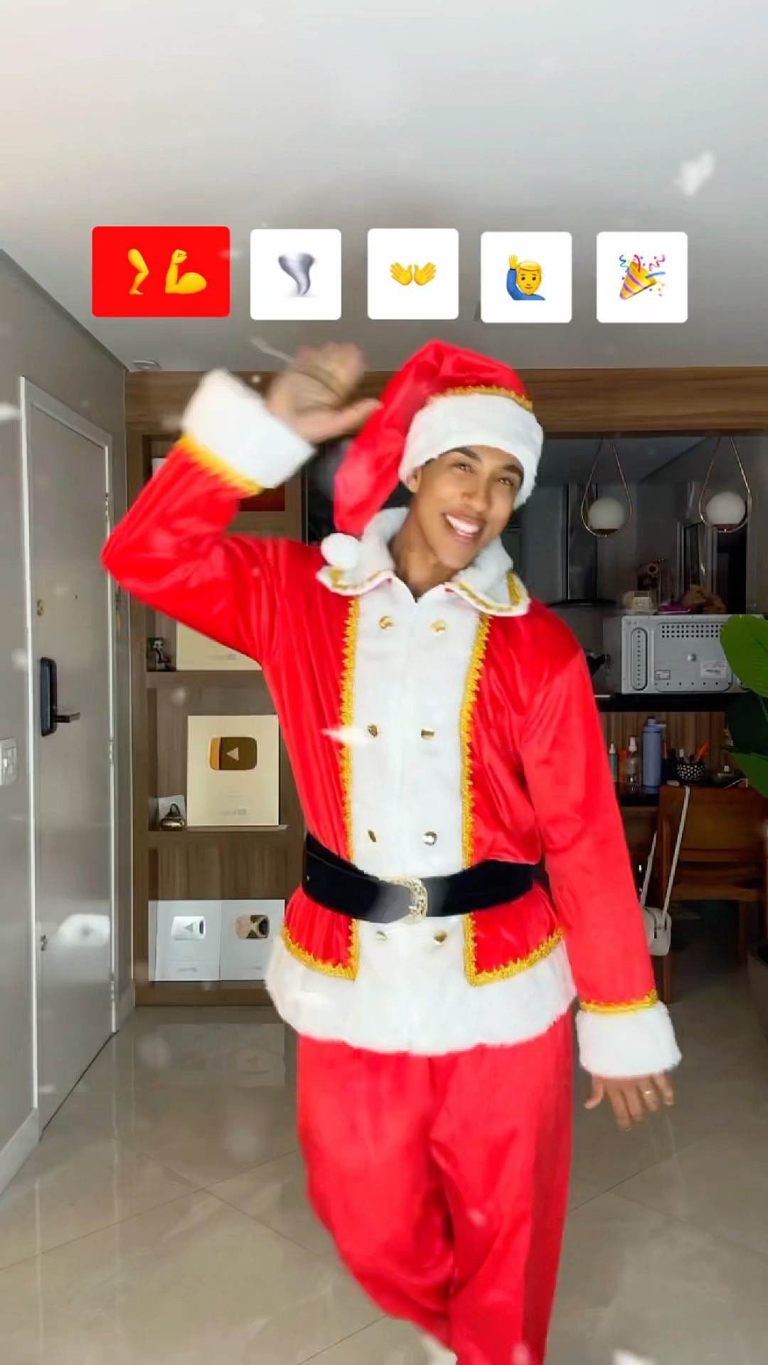 TROPA DO PAPAI NOEL DANÇARINO COMENTAI AÍ!#dancer #short #shorts #funny #trend