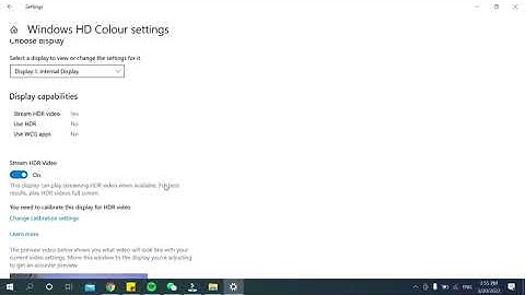 How to Enable HDR in Windows 10