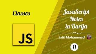 Apprendre JavaScript avec JAITI MOHAMMED - 11 Classes