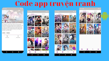 Miễn phí Code App đọc truyện tranh giao diện đẹp ngôn ngữ java (Get list data) đồ án môn học