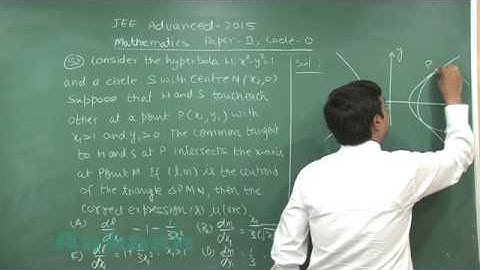 JEE-Advanced 2015 Paper-2 Solution-Maths Video [Q. 51-52] By Aakash